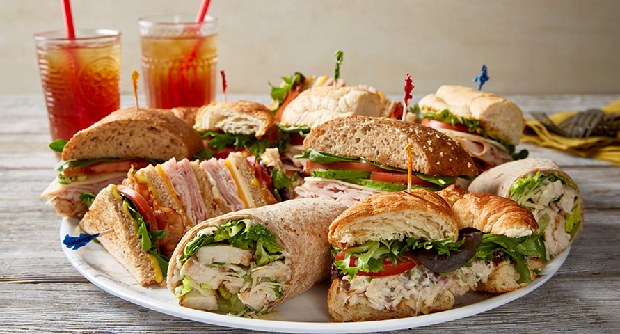 Sandwich Trays category